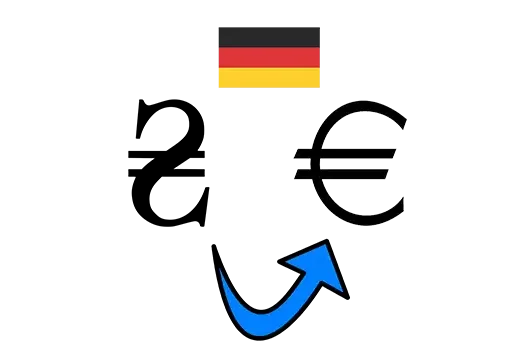 Де і як поміняти гривні на євро у Німеччині