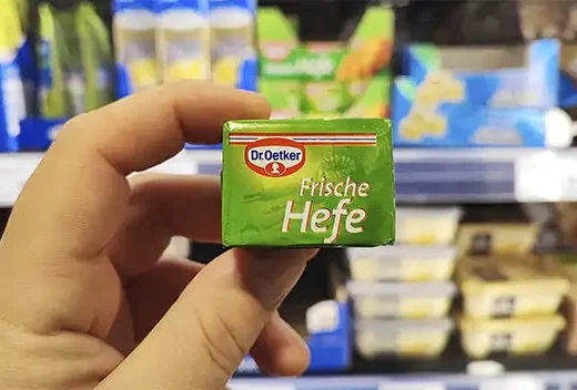 Дріжджі в Німеччині – де купити, як називаються німецькою