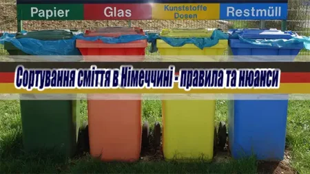 Сортування сміття в Німеччині – правила та нюанси
